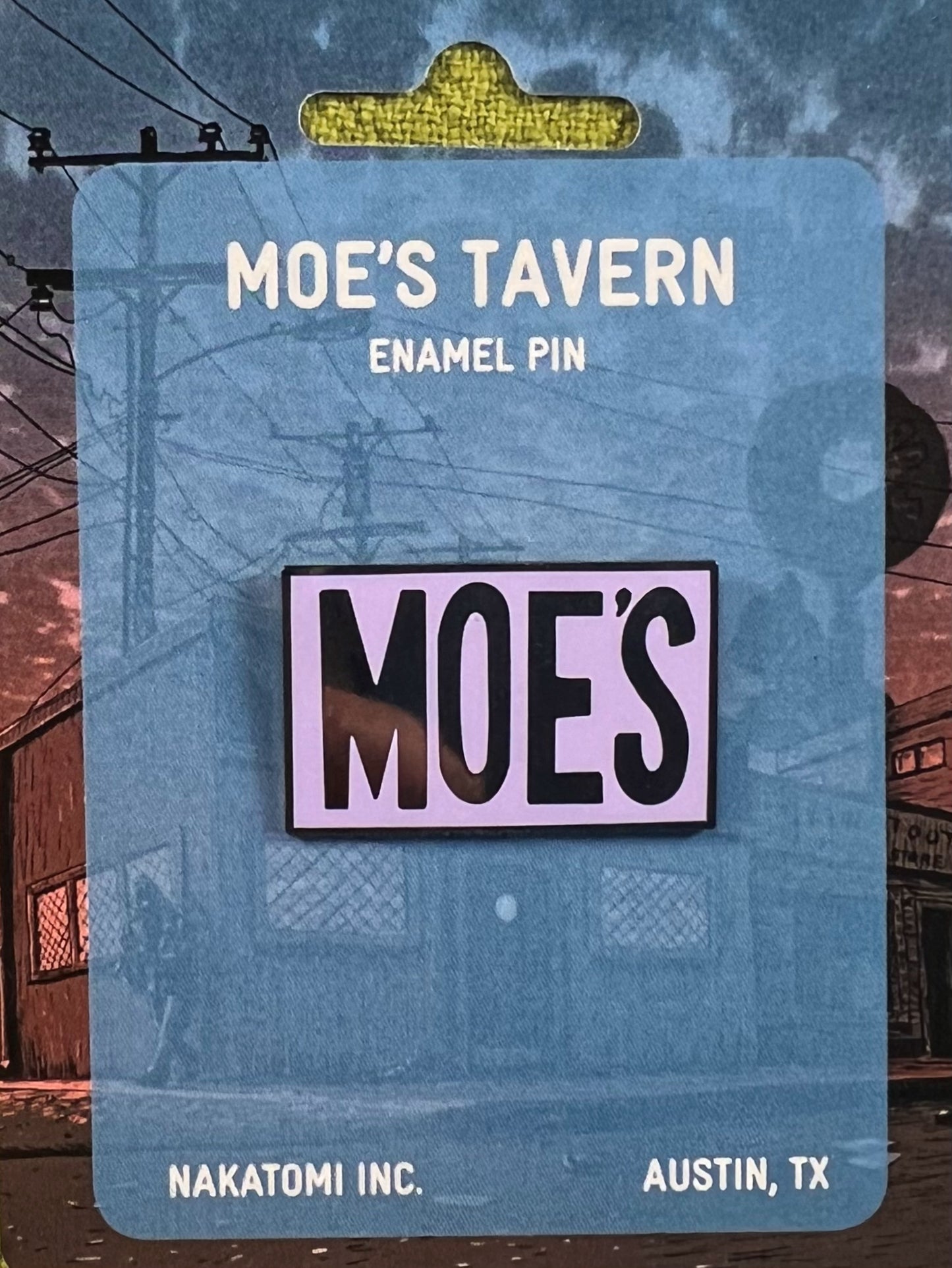 Moe's Tavern Enamel Pin